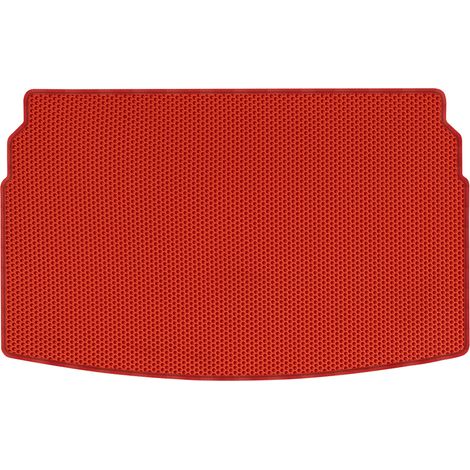 Tappetino per bagagliaio in EVA a nido d'ape - Rosso per Volkswagen T-Cross SUV dal 2019 (1/5)