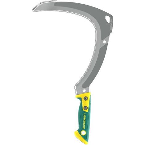 Faucille à herbe droite 45 cm manche bi-matière duopro (1/4)