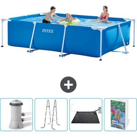 Intex Piscine Tubulaire Rectangulaire - 300x200x75 cm - 5-pièces  SCB128 (1/5)