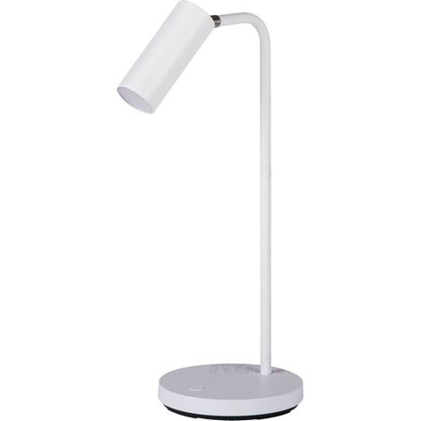 Lampe de bureau métal blanc LED 4,6W Kanlux LEADIE 35290 (1/5)