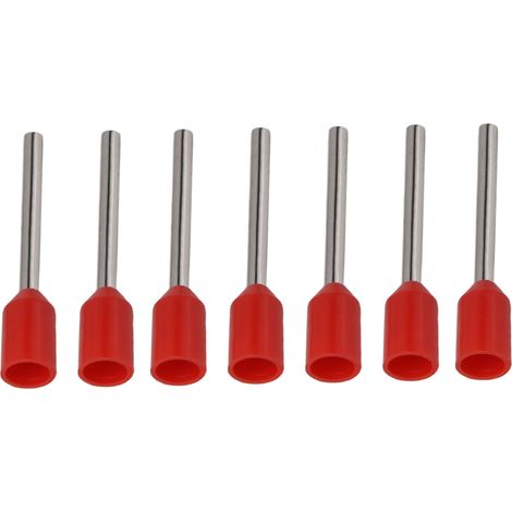 1000 Stück isolierte Aderendhülsen, Stift-Crimpverbinder aus Kupfer für AWG 22 Elektrokabel E0512 (1/5)