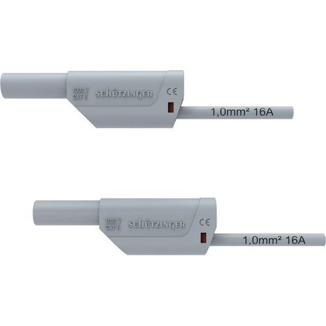 Schützinger VSFK 8500 / 1 / 100 / GR Câble de liaison 100 cm gris 1 pc(s)