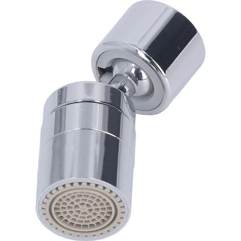 Aérateur de robinet à double interrupteur à vitesse variable, pivotant à 360°, pour lavabo, remplacement fileté femelle M22 (1/5)