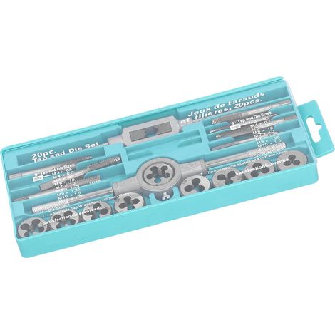 Jeu tarauds et filières M3/4/5/6/7/8/9/10/12 60HRC, pour CNC (1/5)