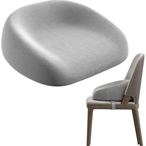 Coussin Rehausseur Chaise Enfant, Enfant Réhausseur Enfants Chaise, Rehausseur De Siège, Lavable, Démontable, Hauteur 6 À 8 Cm Pour Les Repas Des Jeunes Enfants, Gris (1/5)
