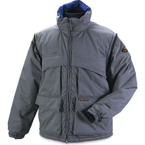 Giacca Messenger grigia L 288CDM Manica staccabile