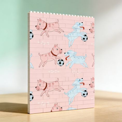 Cadre romantique créatif de construction en briques, cadeau parfait pour couples (1/5)