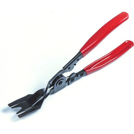 Clip en acier Clip de porte automatique outil de retrait universel garniture de voiture Clip de voiture garniture de système stéréo/Radio de voiture (rouge) (1/3)
