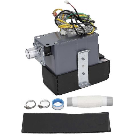 Pompe de vidange pour climatisation 10 W, hauteur de refoulement 700 mm, démarrage et arrêt automatiques, silencieuse, pour condensats de climatisation, 220 V CA (1/4)