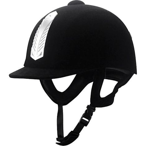 Casque de sécurité demi-jet, protection anti-impact, casque d'équitation pour adultes (femme, homme), équipement d'équitation 60 cm x 60 cm.