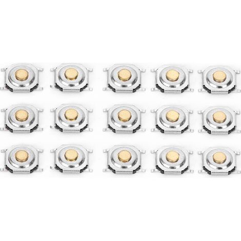 300 Stück taktile Drucktaster für elektronische Produkte, berührungsempfindliche Kontakte, 4 x 4 x 1,5 mm (1/5)