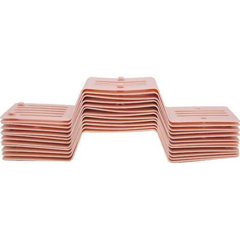 12 compartiments séparateurs de tiroir, rangement sous-vêtements, étagère de tiroir rose, organisateur domestique, planche de séparation (1/5)