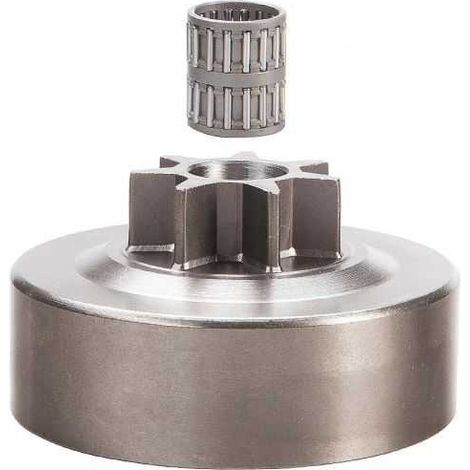Pignon pour tronçonneuse Stihl 0,404". 7 dents. Hauteur cloche 24,4 mm (1/4)