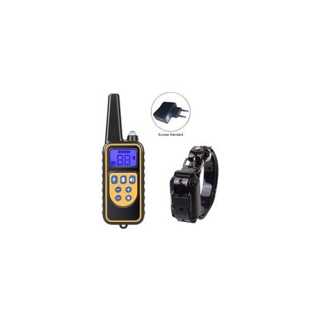 Collier de dressage électrique rechargeable étanche, 99 niveaux, petit/grand chien –
