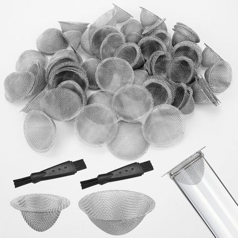 80 Filtre à tamis,Acier inoxydable,16mm et 18mm,Maille conique,Ménage et laboratoire