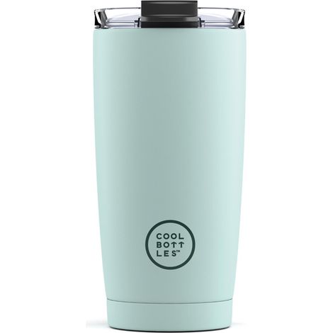 Gobelet Isotherme en Acier Inoxydable 550 ml - Tasse Thermique avec Couvercle Hermétique - Boissons froides 10h et chaudes 5h - Finition Anti-tâches - Pastel Sky (1/5)