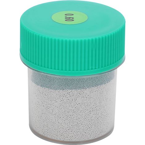Billes de soudure sans plomb BGA en étain 25W pour la réparation et le reballage de cartes PCB, 0,6 mm