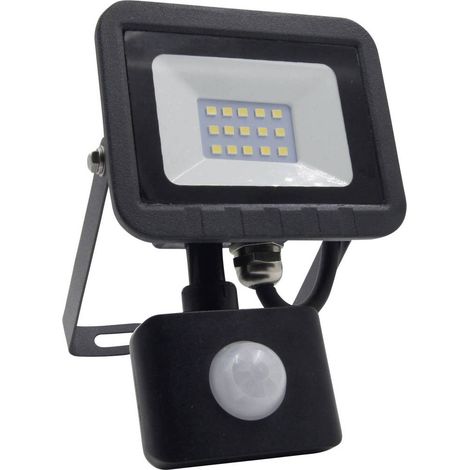 Megatron ispot® Mini MT69061 Faretto LED per esterno con rilevatore di movimento 10 W Colore luce: Bianco neutro