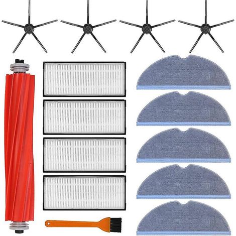 Filtres de brosse latérale à rouleau pour Roborock S7 S7 Plus, T7s T7s Plus