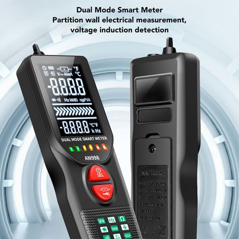Multimètre intelligent à double mode, stylo de test inductif sans contact, multimètre de haute précision, détection de circuit multifonctionnelle, point de rupture. (1/5)