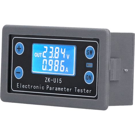 Voltmètre-ampèremètre multifonction ZKU15 à affichage numérique LCD (1/5)