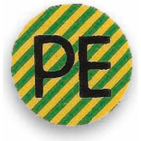 Identification du conducteur Conducteur de protection PE, vert-jaune