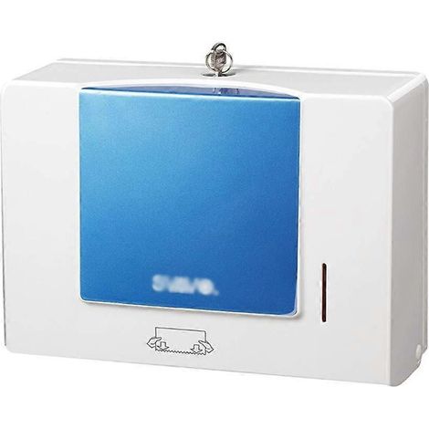 Porte-papier toilette mural en acier inoxydable avec distributeur de papier toilette et étagère de rangement. (1/5)