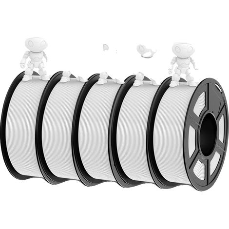 Filamento ABS, diametro 1,75 mm, 1 kg per rotolo, 5 rotoli (1/2)