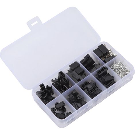 Packung mit 200 SM 2/3/4/5-poligen Steckern/Buchsen mit Buchsen und Jumperkabeln (1/5)