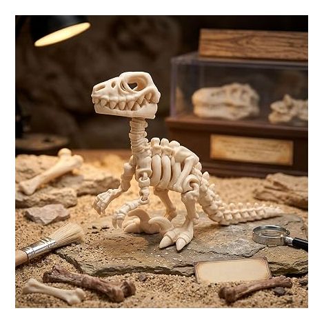 squelette os dinosaure figurine fantaisie dragon deco halloween (1/5)