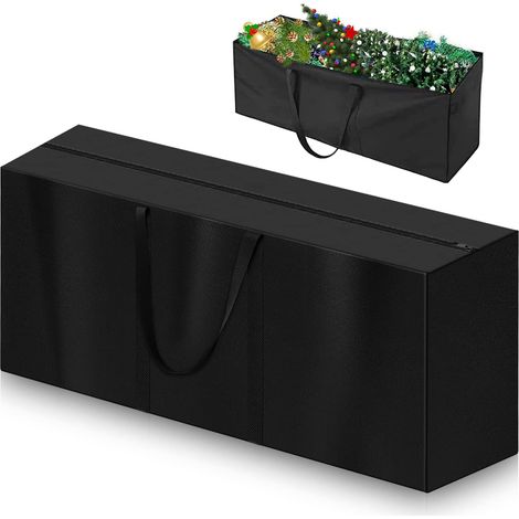 Nizirioo Sac de Rangement Imperméable en Tissu Oxford 210D - Housse de Protection de Coussin de Jardin avec Poignée (1/5)