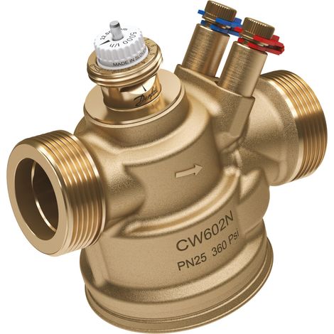 Danfoss Vanne de régulation indép, de la pression ABQM 4,0 DN25, 220-2200 l/h, m, Mn, 1 1/4''AG, 003Z8205