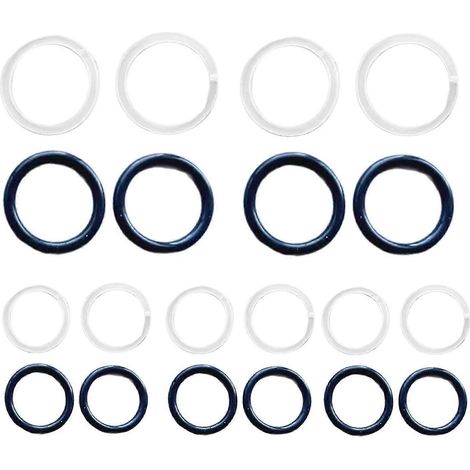 Accessoires pour cric hydraulique : tige de pression filetée facile à installer, vis de fixation, joint d'étanchéité de 16 mm (20 pièces). (1/4)