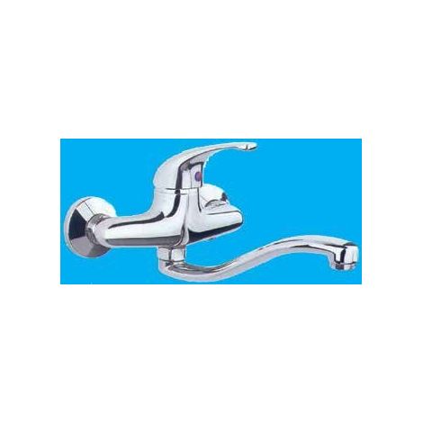 Rubinetto miscelatore monocomando mod. sirio cromato per bagno n024-5