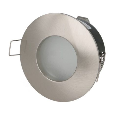 Bis-Electric – Spot encastrable extérieur mur et plafond étanche IP65 – Aluminium blanc – Puissance 5W – Température couleur 4000K