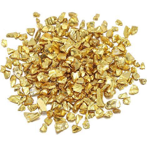 Gravel Décoratif - Gravier Concassé Coloré en Émail - Pour Aquariophilie, Décoration Intérieure, Terrariums et Plantations - 20 g (1/5)