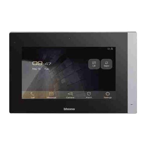 BTI373002 IP-Video-Türsprechanlage mit 7-Zoll-Touchdisplay und interner Kamera
