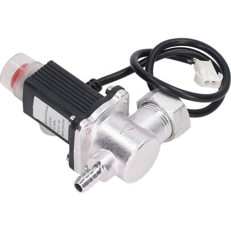 Gassicherheitsventil mit Leckageerkennung, automatischem Absperrventil, akustischem Alarm, AC90-240V Stromversorgung, EU-Stecker, komplettes Set. (1/5)