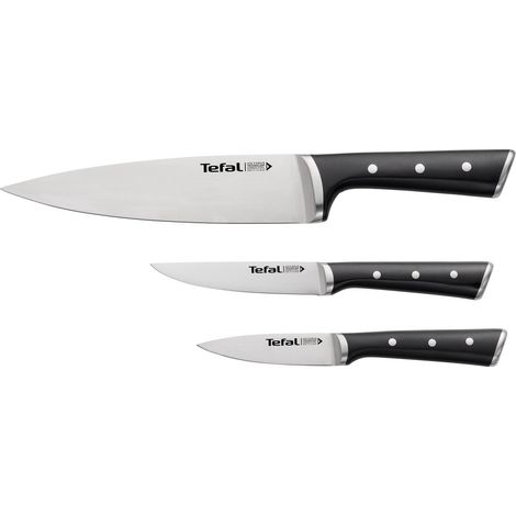 Tefal ICE Force ensemble de couteaux noir 3 pièces (1/3)
