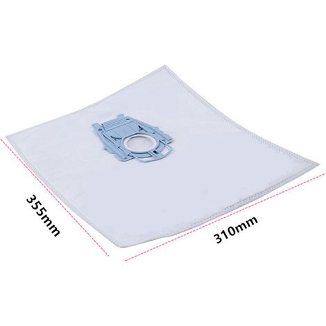 Compatible avec les sacs d'aspirateur Bosch Type P, sacs à poussière non tissés, sacs poubelle, sacs filtrants, sacs à poussière à filtration haute efficacité, lot de 5 accessoires de rechange pour la (1/3)