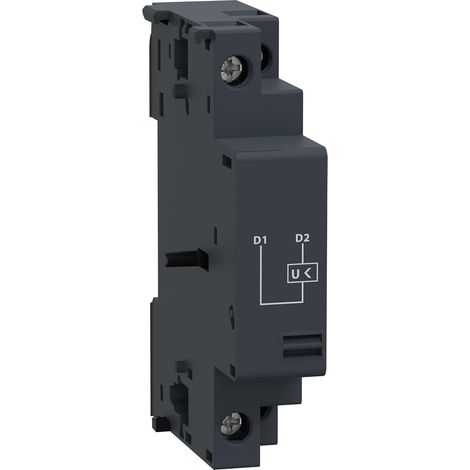 TeSys GVAU Voltmetrische Auslöseeinheit – 1 Stück – Für 380–400 V Wechselstrom, 50 Hz – Motorschutz