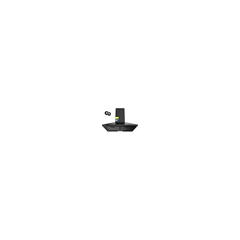 Campana extractora piramidal cecotec bolero flux pm 604000 black a, 60cm de ancho, acabado negro pintado, motor dc, eficiencia energética clase a, 400 m³/h, luz led y filtros de carbono incluidos