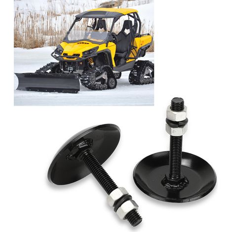 2873423 Polaris ATV UTV Housse de protection neuve pour lame de chasse-neige Patins antidérapants (paire) (11074-N) (1/5)