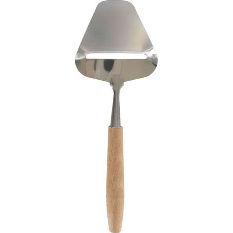 Fackelmann. Affetta formaggio con manico in legno e parte funzionale in acciaio Inox. Dim. 22x7,5x3,5 cm. Linea Sybaris. Ingombro pack: 27,7x8x3,5 cm (1/5)