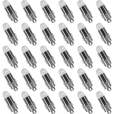 30PCS LED Ballons Lampes Lumineuses Blanc Chaud pour Lanterne Papier Décoration Mariage, Fête [Classe énergétique A+] (1/4)