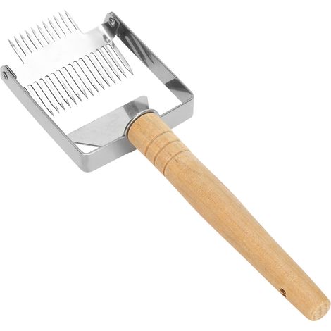 Grattoir à miel de ruche à double tête, fourche à désoperculer, outil apicole (1/5)