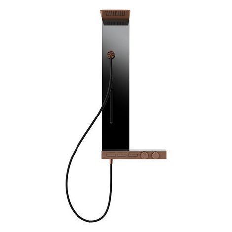 Gessi HI-FI, Duschkombination zur Aufputz-Wandmontage mit