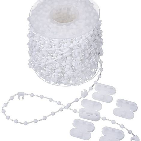 89mm base bead, 20m beaded buckle, 5-piece set, vertical blind pull bead chain, Venetian blind connecting buckle (1/5)