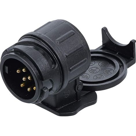 Adaptateur pour fiche de remorque 13 sur 7 pôles (1/3)