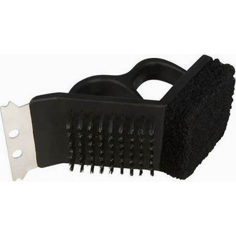 Brosse de nettoyage barbecue generic 3in1 grattoir poils durables